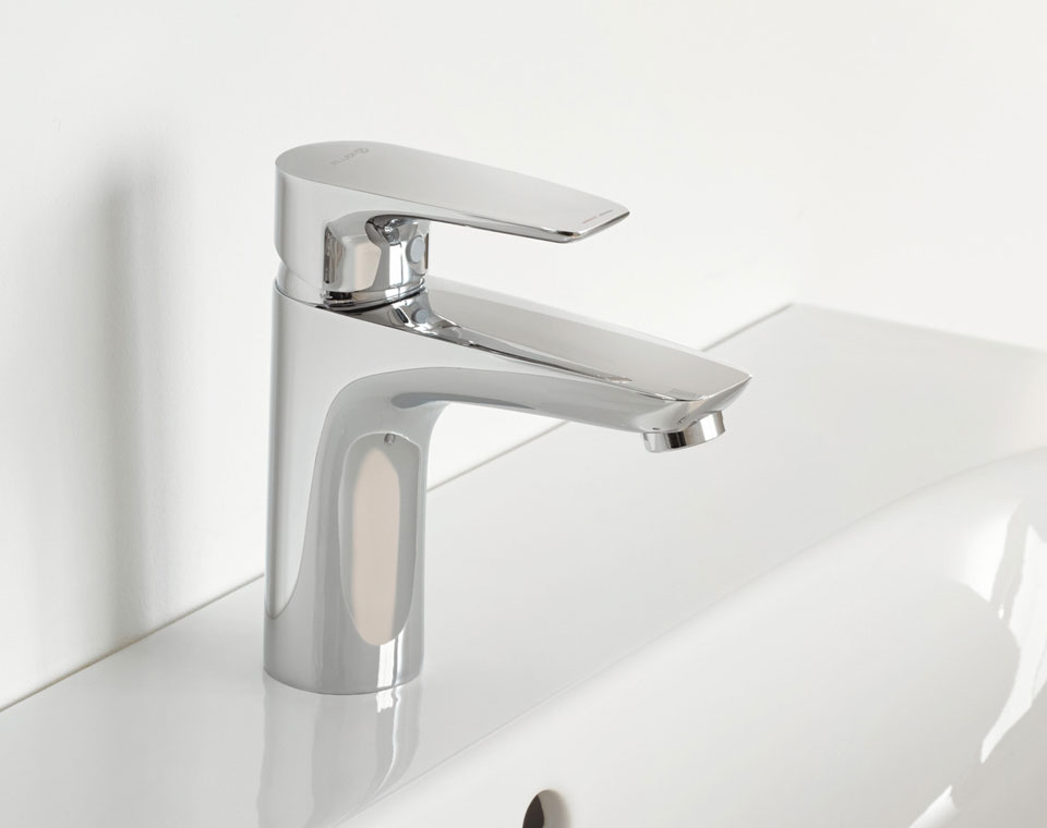 Смеситель для раковины Kludi Pure&Solid однорычажный хром 342920575