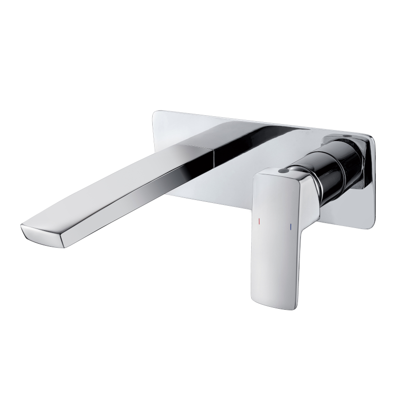 Смеситель для раковины Imprese Grafiky однорычажный настенный хром ZMK061901030